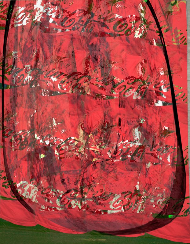 Alex Fischer, Window Licker, 2017-11-30, 72×56″ / 1829×1422㎜, print